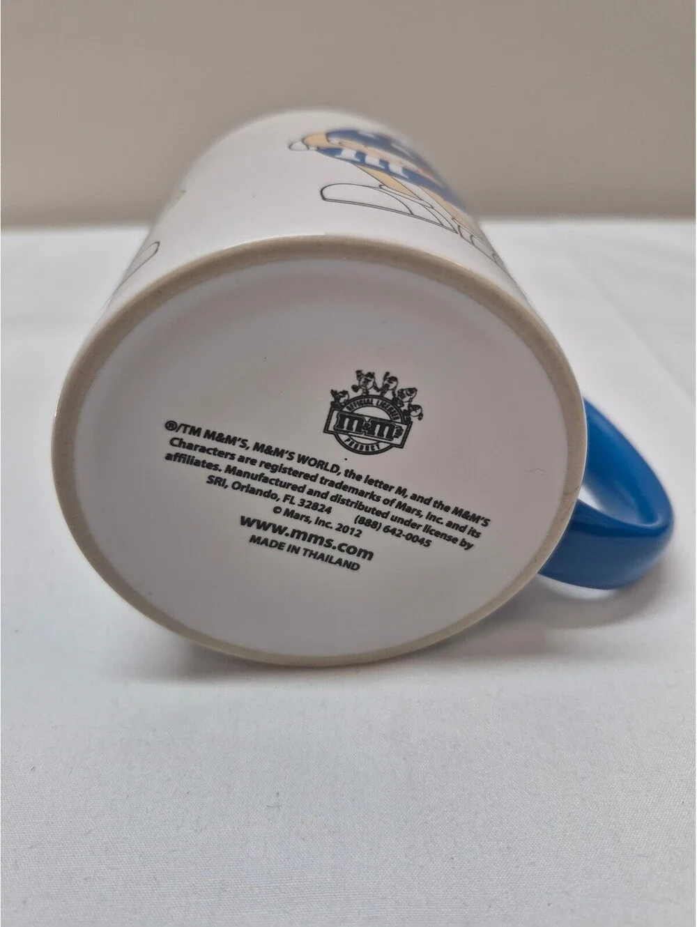 M&M's Blue Character Ceramic Mug in Original Box J22